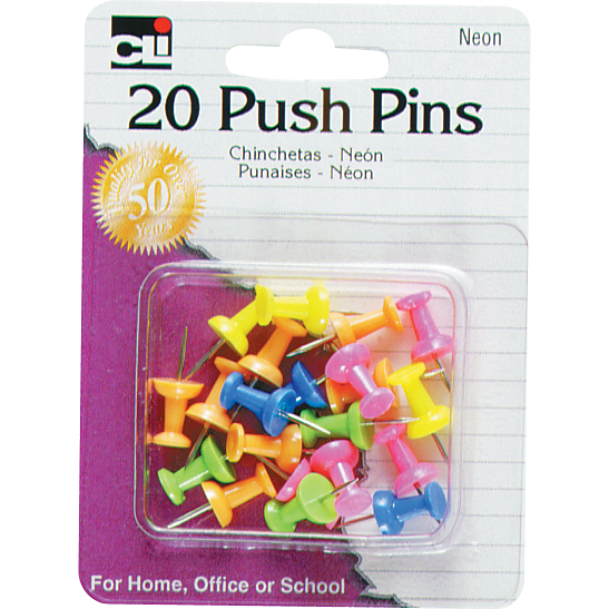 Push Pins | 20Pk