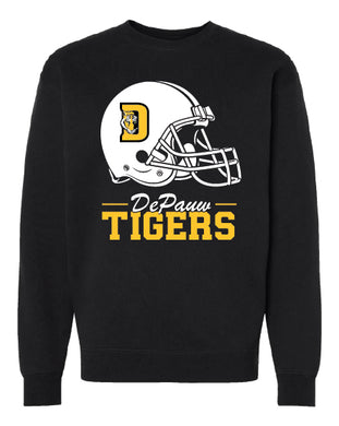 Football Helmet Crew | Black