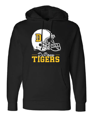 Football Helmet Hood | Black