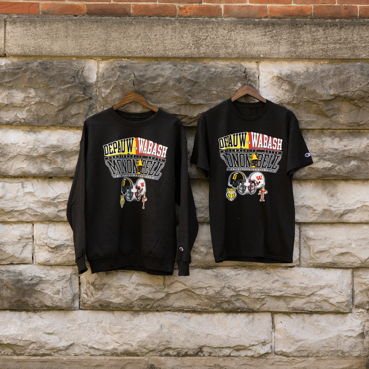 Monon Bell 2025 Hood | Black – DePauw University Campus Store