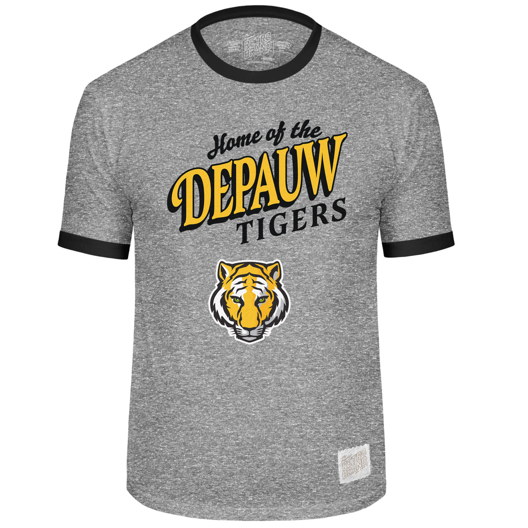 Classic Cotton Ringer Tee | Grey