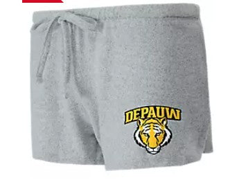 Ladies Tiger Head Shorts | Grey