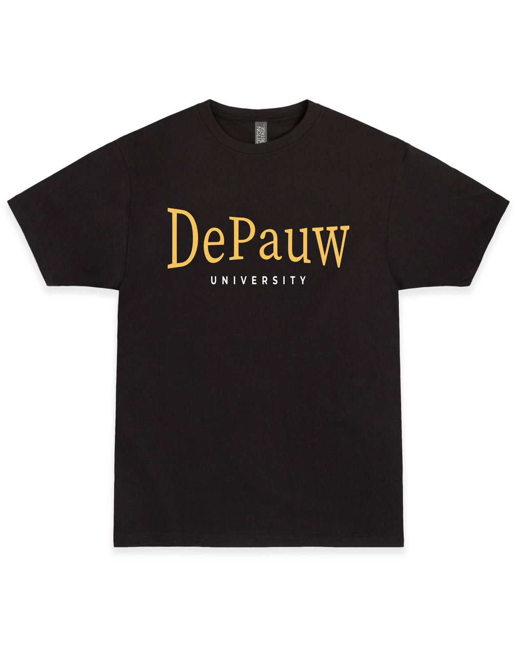 University Tee | Vintage Black