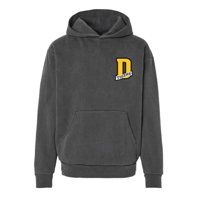 Double Hit Tiger Hood | Pigment Black
