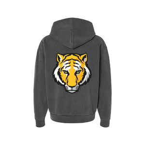Double Hit Tiger Hood | Pigment Black